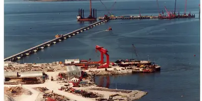 Tanker Jetty at Alumina Plant, Aughinish Island