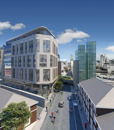 CGI impression of The Sidings.